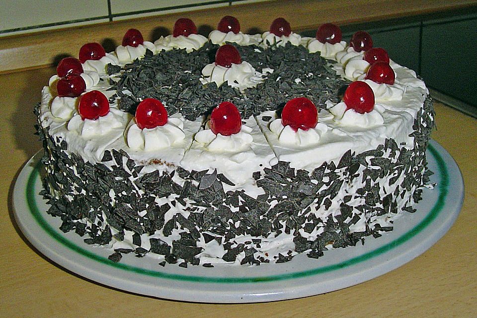 Kirschtorte Schwarzwälder Art