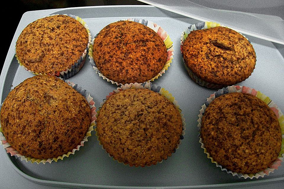 Schoko - Nuss Muffins