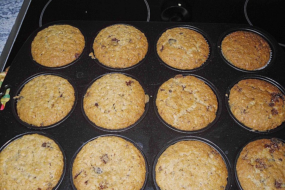 Schoko - Nuss Muffins