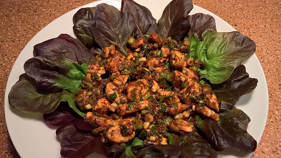 Scharfer Cajun - Puten - Salat von Bine66