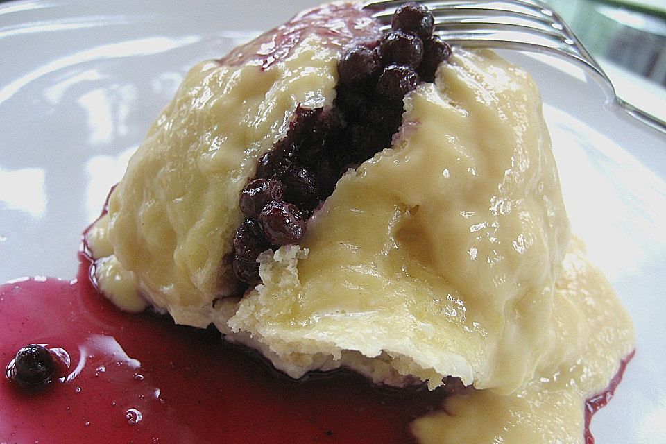 Dampfnudeln mit Vanillesoße