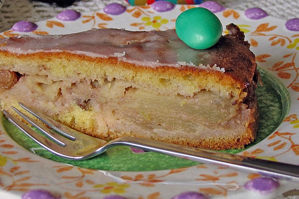 Apfelkuchen mit Decke à la Sylvia