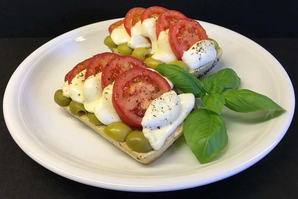 Tomaten - Mozzarella - Brötchen