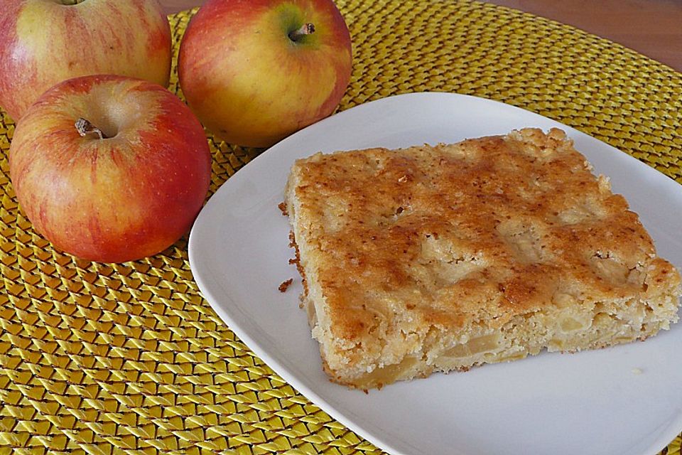 Obst - Blechkuchen - Teigrezept