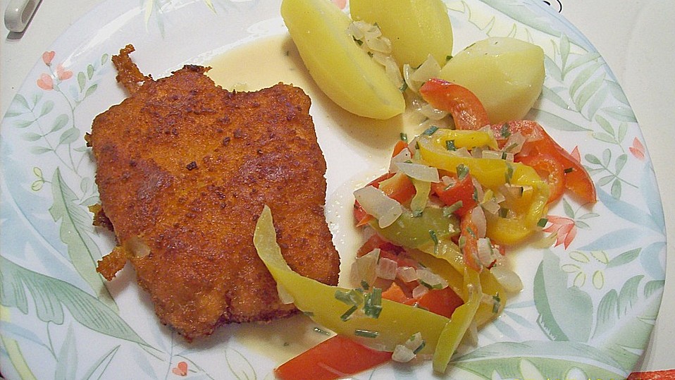 Absolut leicht und lecker, Paprikagemüse in Milch als Beilage