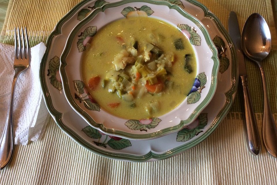 Asia - Curry - Suppe