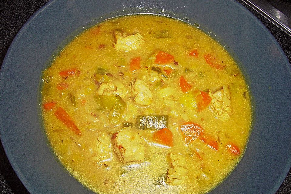 Asia - Curry - Suppe