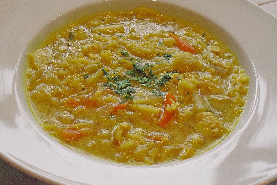 Asia - Curry - Suppe