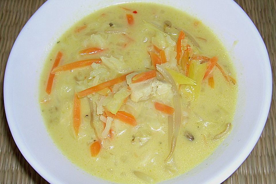 Asia - Curry - Suppe