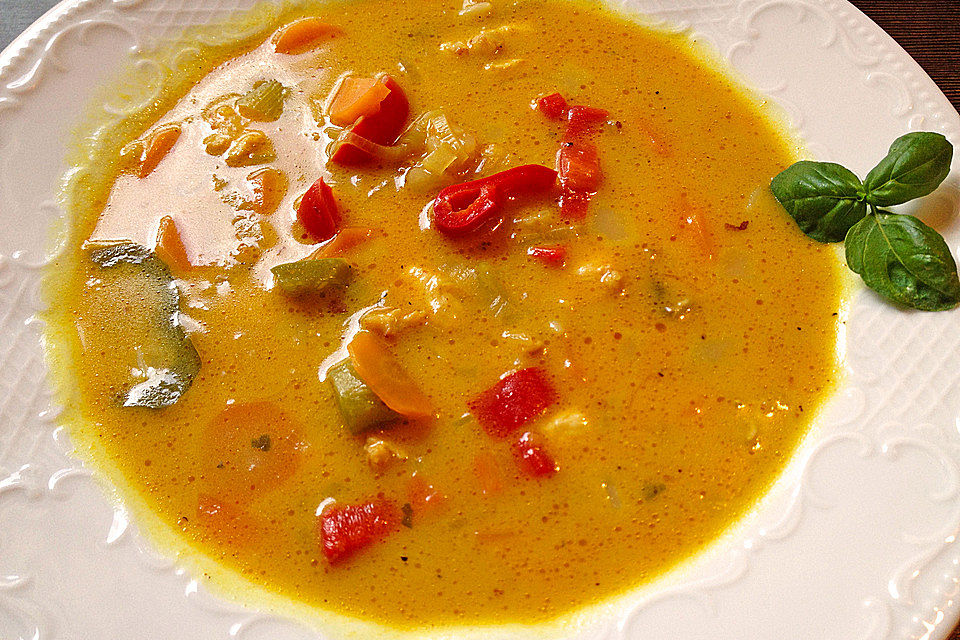 Asia - Curry - Suppe