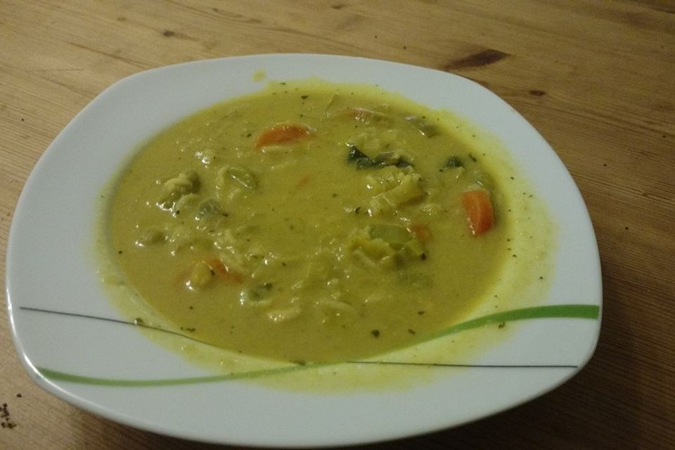 Asia - Curry - Suppe