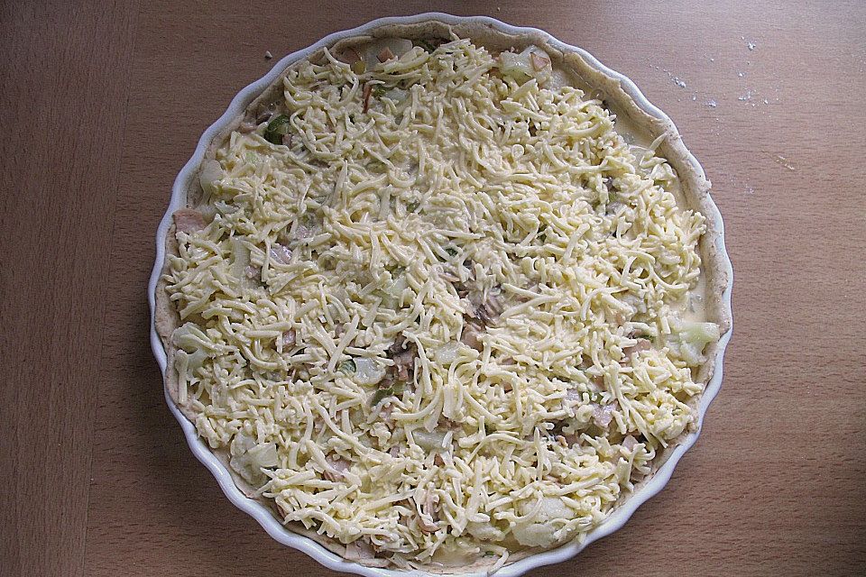 Geniale Blumenkohl - Quiche