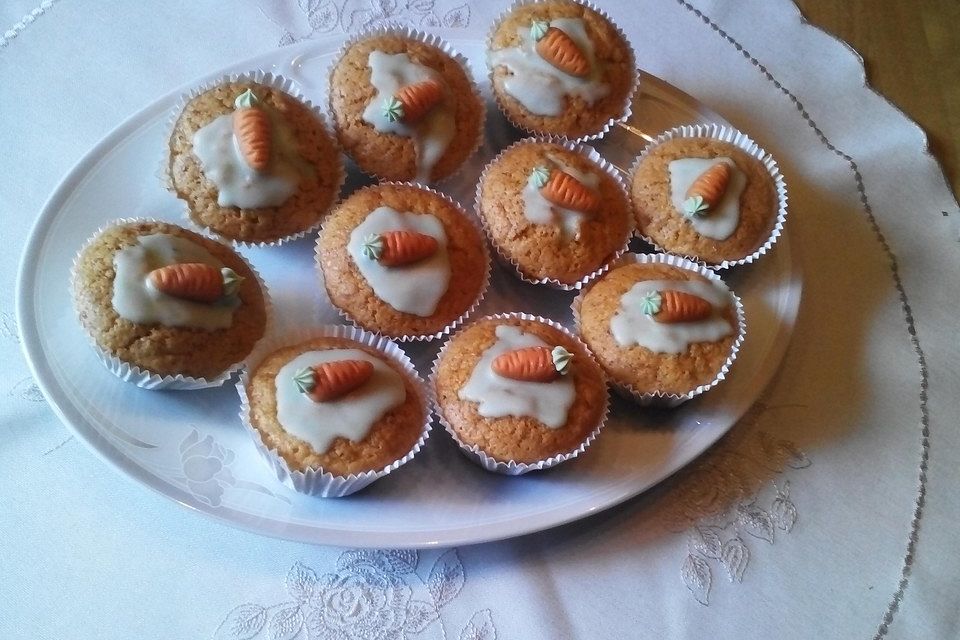 Karotten - Muffins