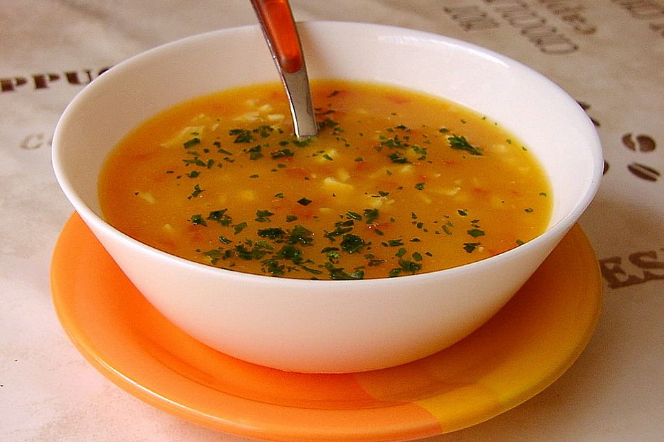 Möhrencreme Suppe