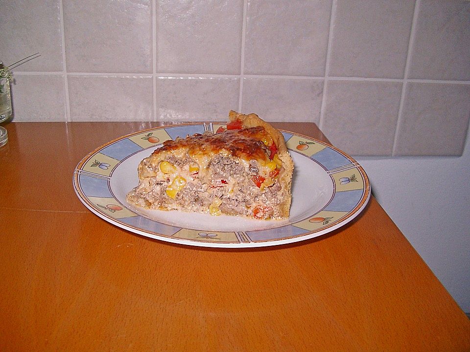 Hackfleisch - Paprika - Mais - Torte von Sandra1310| Chefkoch
