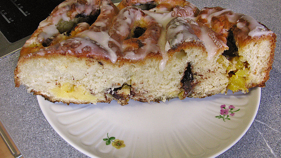 Ananas - Rosenkuchen von Bärchenmama