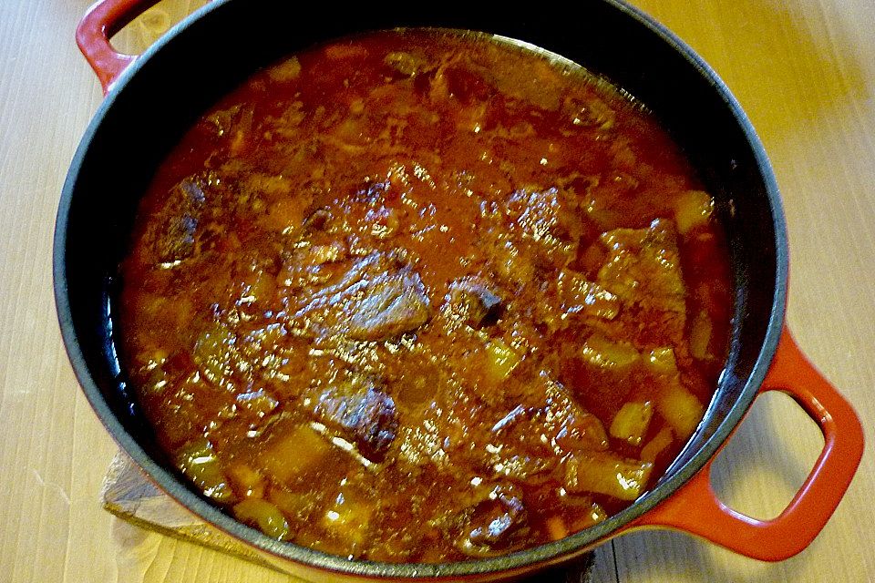 Gulasch Szegediner Art nach Rosinenkind