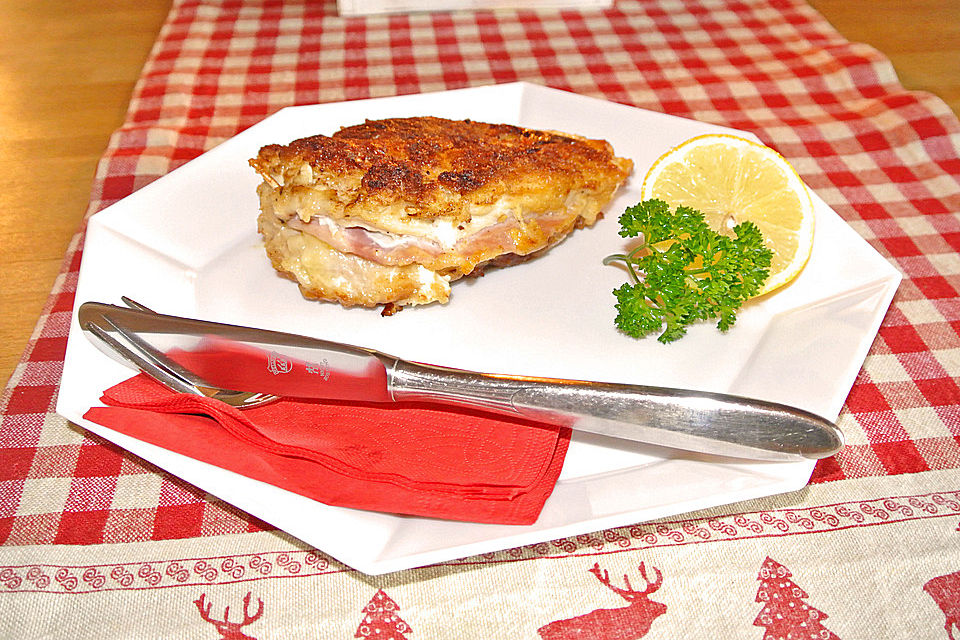 Hähnchen-Cordon bleu mit Camembert