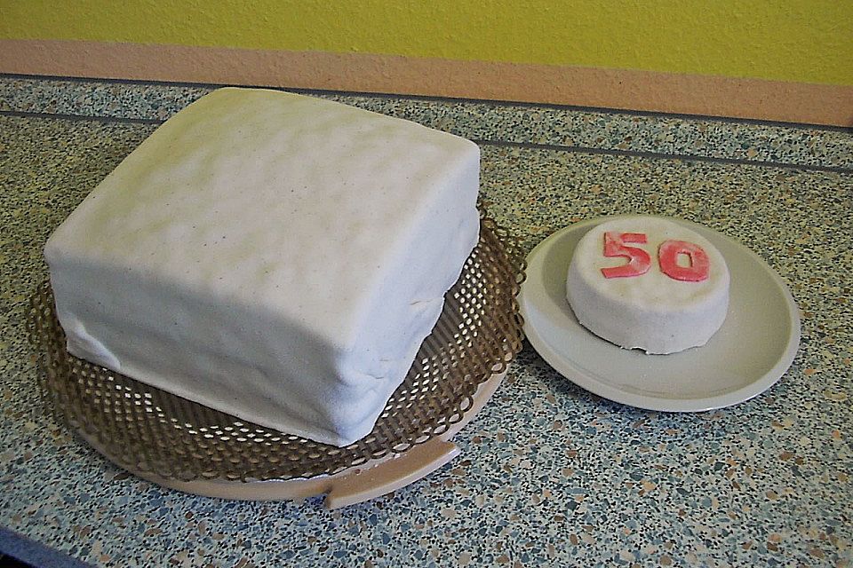 Fondant ohne Eiweiß