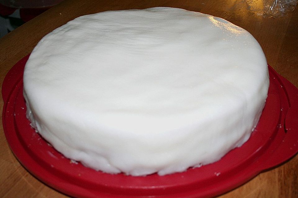 Fondant ohne Eiweiß