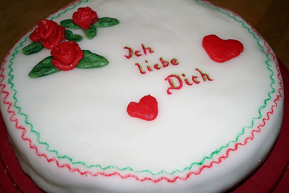 Fondant ohne Eiweiß