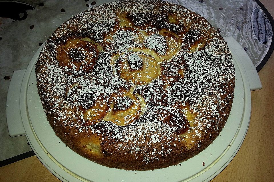 Apfelkuchen mit Schmand