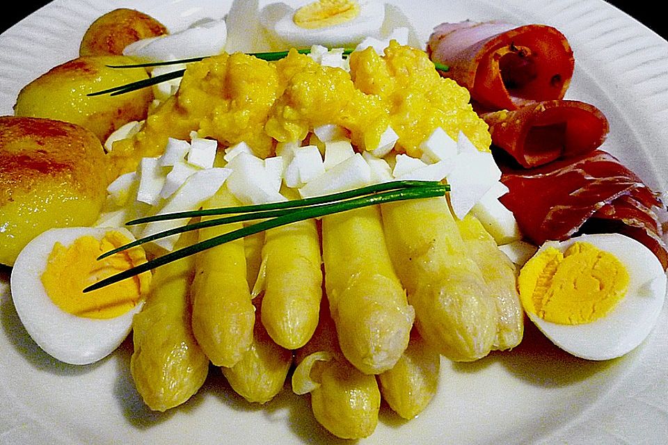 Spargel flämische Art