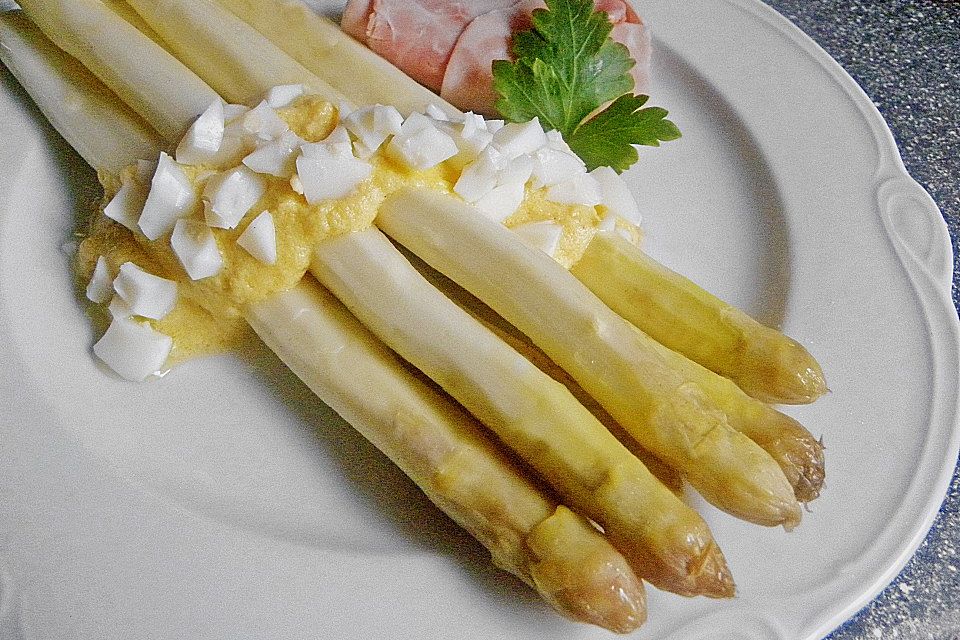 Spargel flämische Art