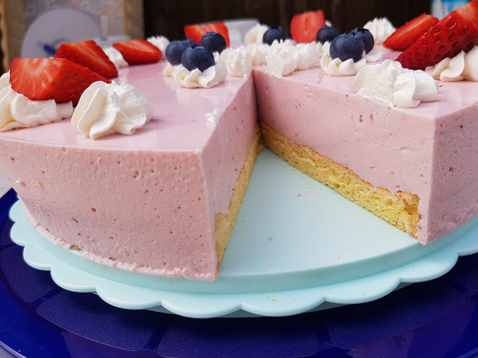 Erdbeer-Joghurt-Torte von Frankenmäusle| Chefkoch