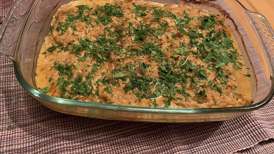Zwiebel Sahne Hahnchen Von Simimaus Chefkoch 