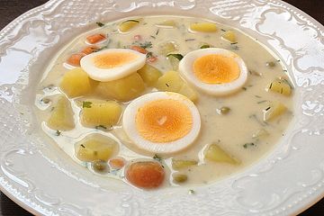 Kartoffel-Eier-Suppe