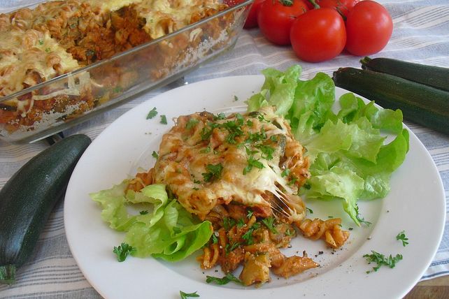 Nudeln mit Zucchini - Tomaten - Soße von Ankele| Chefkoch