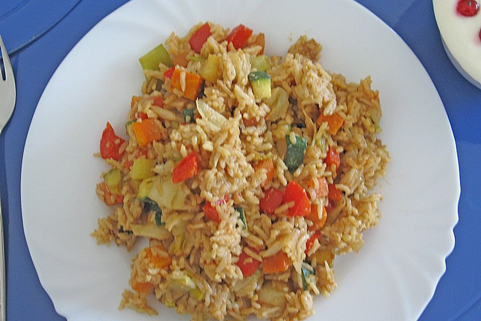 Vegetarisches Nasi - Goreng