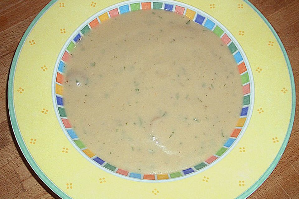 Blumenkohl - Käse - Suppe