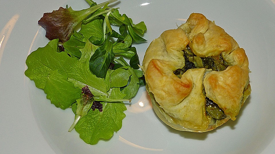 Spinat - Lachs - Muffins von wespse
