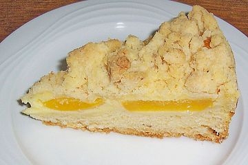 Pfirsich - Streuselkuchen