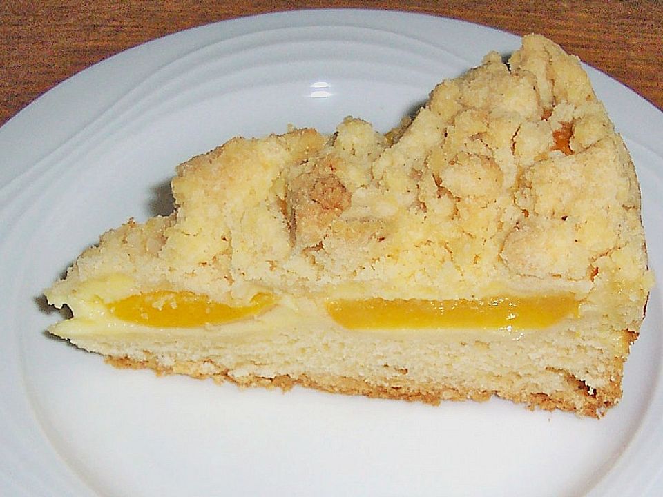 Pfirsich - Streuselkuchen| Chefkoch
