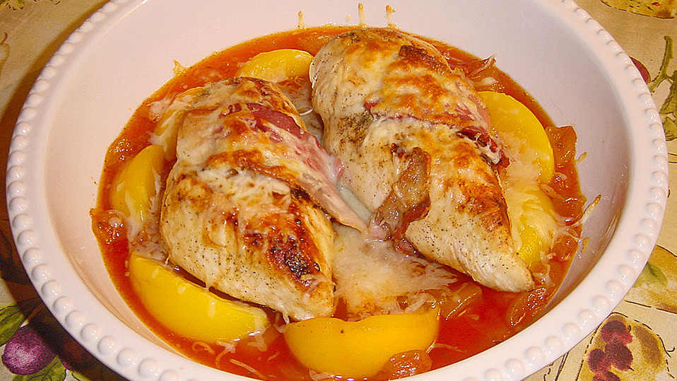 Putenbrust auf Mango-Chutney von Alexandra