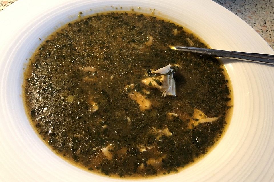 Ägyptische Hühnersuppe