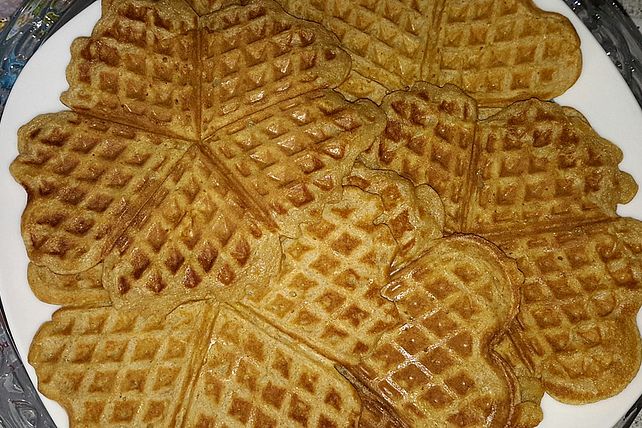 Apfelwaffeln mit Zimt von reya| Chefkoch