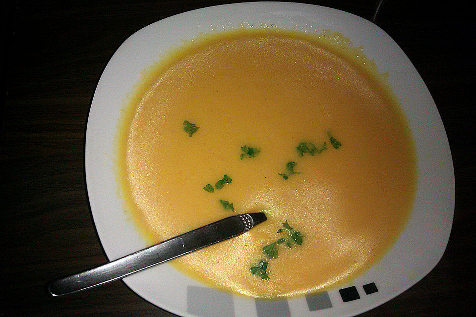 Feine Karottensuppe