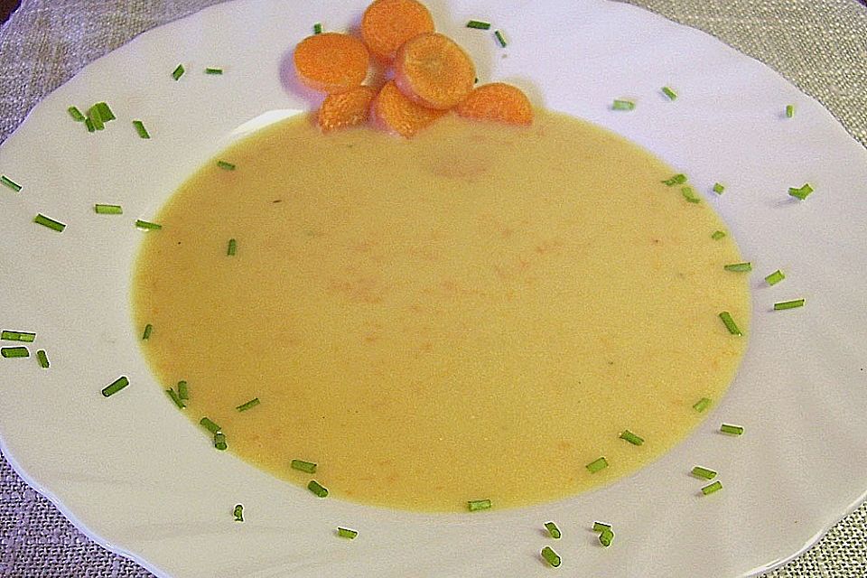 Feine Karottensuppe