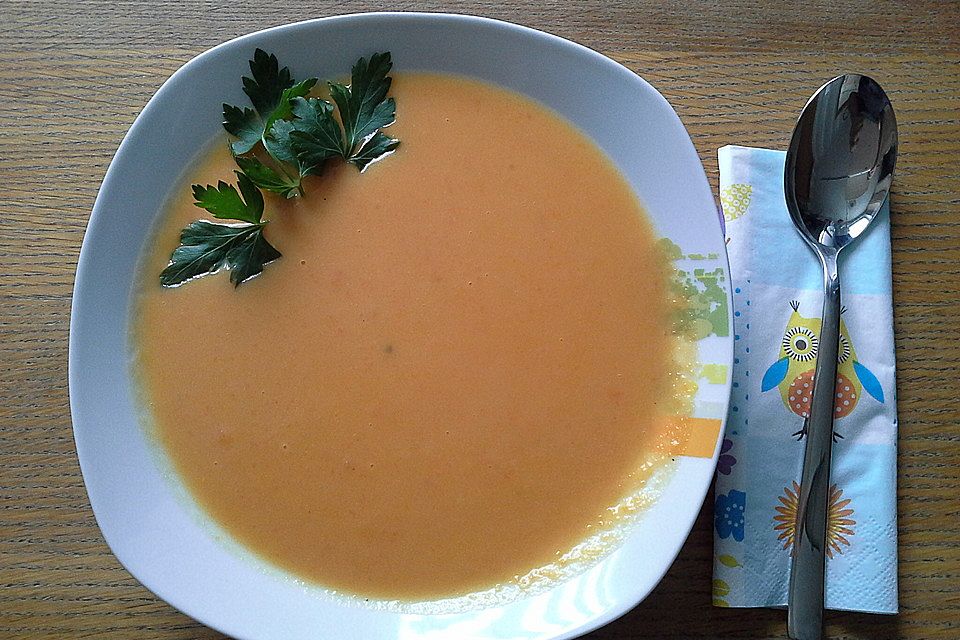 Feine Karottensuppe