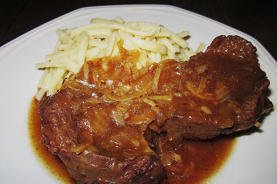 Zwiebelrostbraten