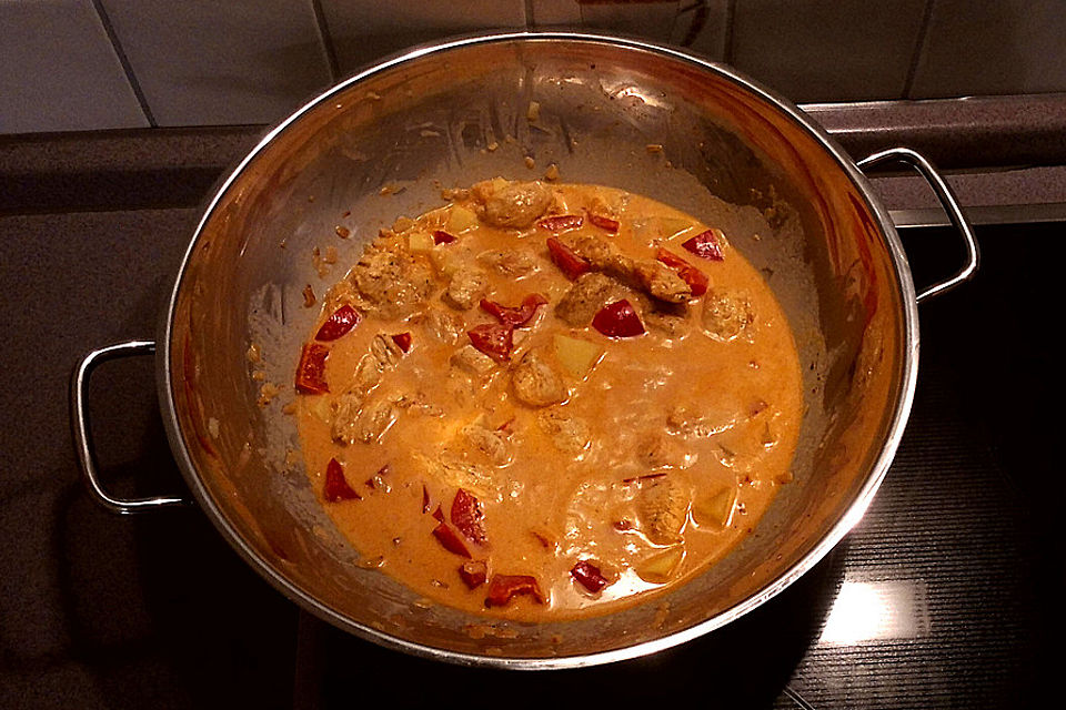 Indisches Chicken Curry