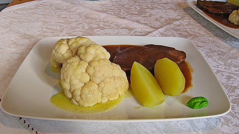 Blumenkohl Oder Romanesco Mit Eierlikorsauce Chefkoch 