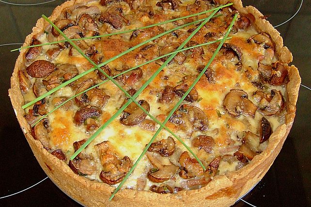 Champignon - Speck - Quiche von harald-meyer| Chefkoch Champignon - Speck - Quiche von harald-meyer| Chefkoch