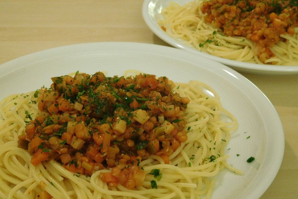 Linsenbolognese