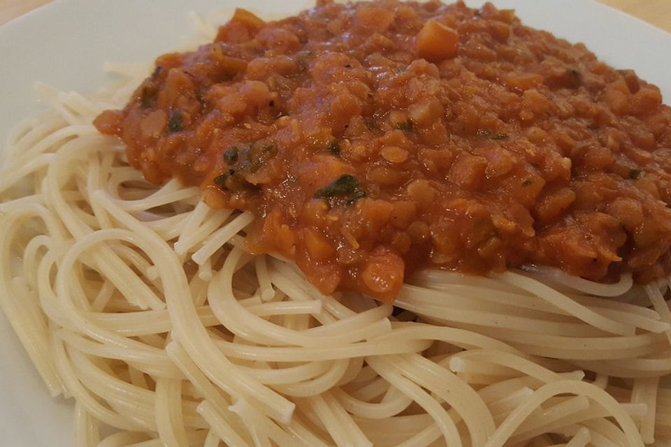 Linsenbolognese