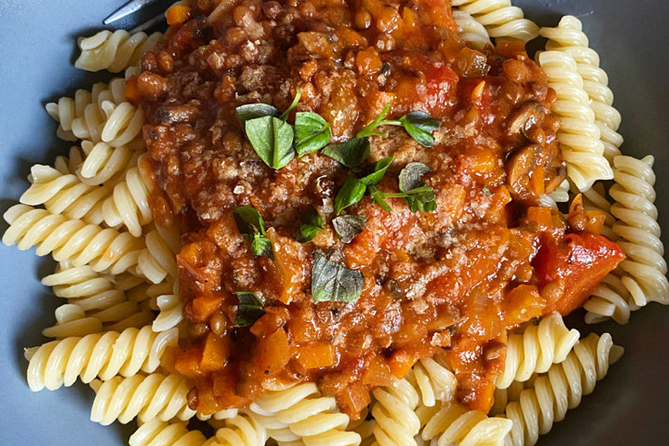 Linsenbolognese